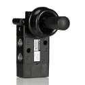 Norgren Lever Pneumatic Manual Control Valve G 1/4 Threaded, Zinc Alloy Body, 10 bar Max Pressure 03 Series 03063802