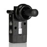 Norgren Lever Pneumatic Manual Control Valve 03 Series G 1/4 Threaded 3/2 Way 10 bar 965 L/min 0 to 70°C 03063702