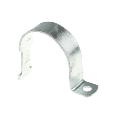 Unistrut Hot Dip Galvanised Stainless Steel 1-Piece Pipe Clamp 32mm Width, 14mm Fixing Hole Diameter, 125mm Length SS 2 H
