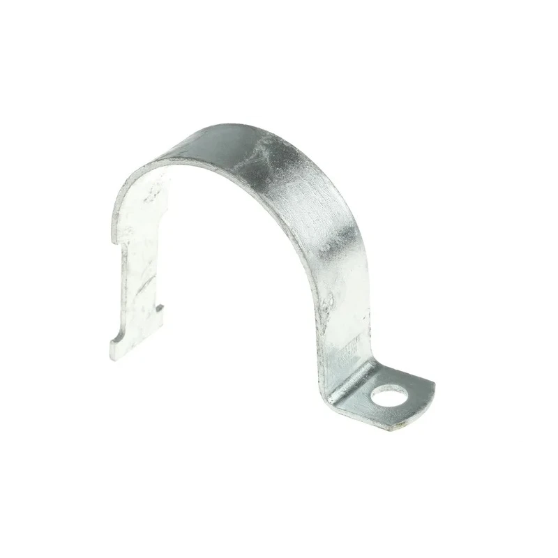 Unistrut Hot Dip Galvanised Stainless Steel 1-Piece Pipe Clamp 32mm Width, 14mm Fixing Hole Diameter, 125mm Length SS 2 H