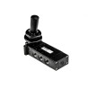 Norgren Lever Pneumatic Manual Control Valve X30 Series G 1/4 Inch 5/2 Function 10 Bar Maximum Operating Pressure X3067702