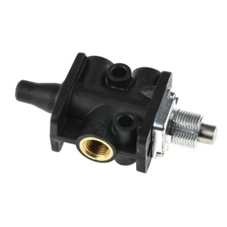 Norgren Plunger Pneumatic Manual Control Valve SUPER X Series G 1/8 Inch, 3/2 Function, 10 Bar Max Operating 03040002