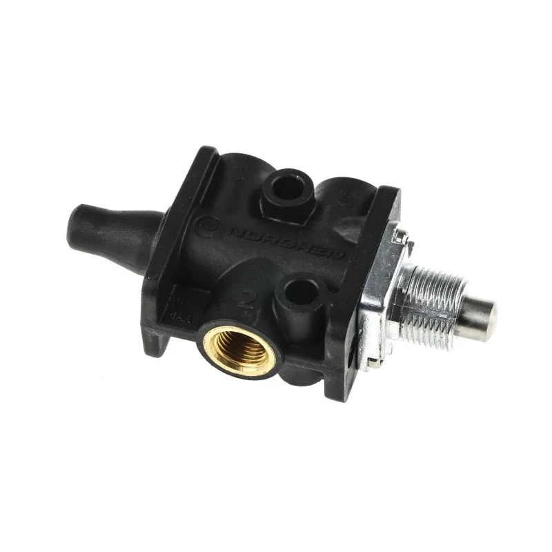 Norgren Plunger Pneumatic Manual Control Valve SUPER X Series G 1/8 Inch, 3/2 Function, 10 Bar Max Operating 03040002