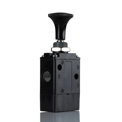 Norgren Pneumatic Manual Control Valve Knob 03 Series G 1/4 Thread Zinc Alloy Body 10 bar 965L/min III B 03062502