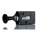 Norgren Pneumatic Manual Control Valve Knob 03 Series G 1/4 Thread Zinc Alloy Body 10 bar 965L/min III B 03062502
