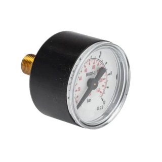 RS PRO 40 mm R 1/8 in BSP Taper Pressure Gauge 10 bar 722-788