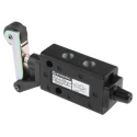 Norgren Roller Pneumatic Manual Control Valve X30 Series, G 1/8 Thread, 5/2 Function, Zinc Alloy Body, 10 Bar X3045102