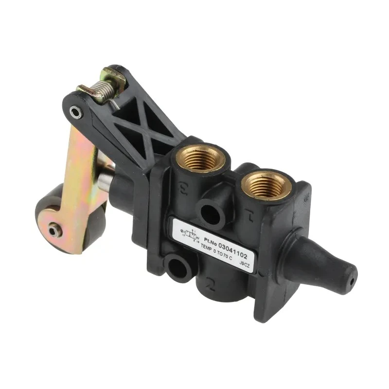 Norgren Roller Pneumatic Manual Control Valve SUPER X Series G 1/8 Thread 3/2 Valve Function 10 bar Max Pressure 03041102