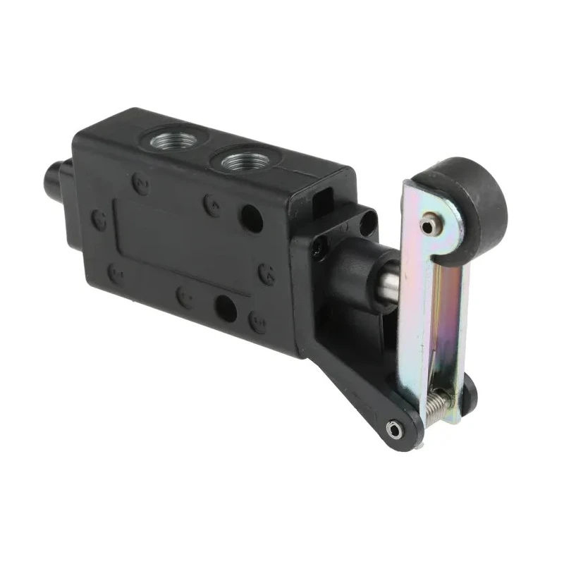 Norgren Roller Pneumatic Manual Control Valve X30 Series, G 1/8 Thread, 5/2 Function, Zinc Alloy Body, 10 Bar X3045102