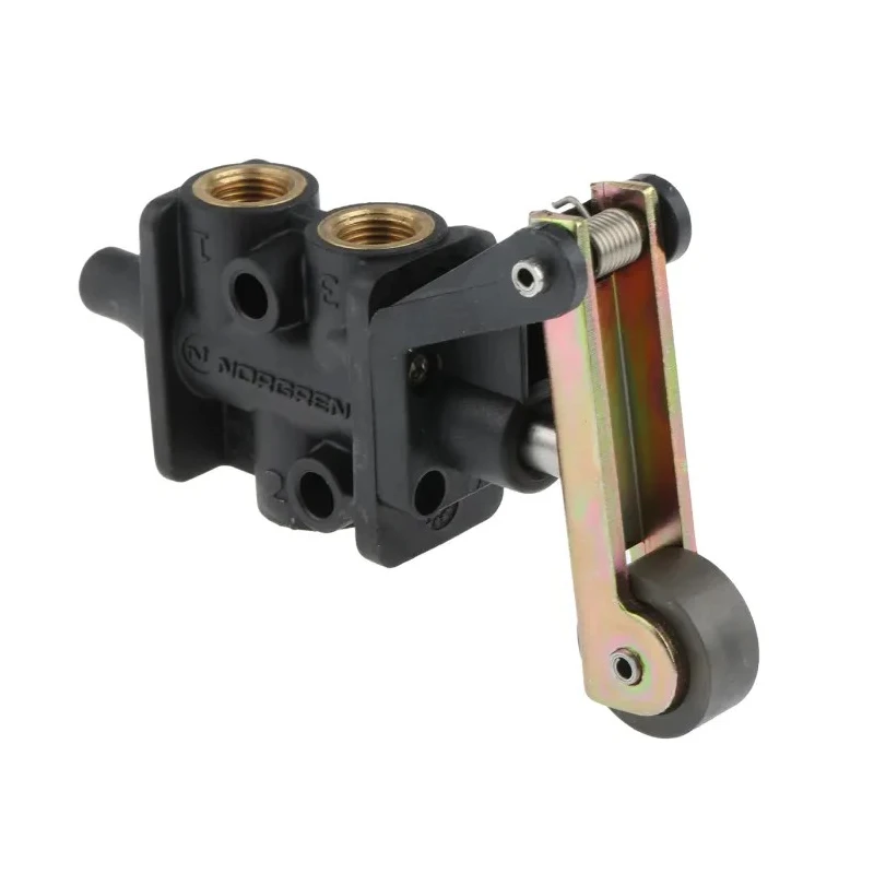 Norgren Roller Pneumatic Manual Control Valve SUPER X Series G 1/8 Thread 3/2 Valve Function 10 bar Max Pressure 03041102