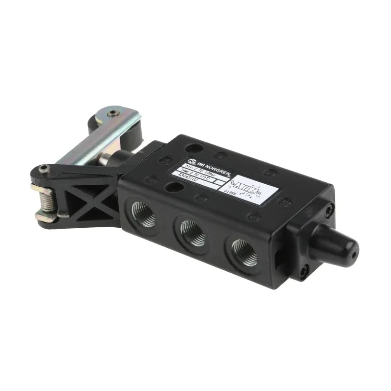 Norgren Roller Pneumatic Manual Control Valve X30 Series, G 1/8 Thread, 5/2 Function, Zinc Alloy Body, 10 Bar X3045102