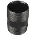 RS PRO Black Malleable Iron Fitting Nipple Male 2 in to Male 2 in 257-7962