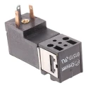 Crouzet Pneumatic Solenoid Valve, 3 Ports Push-in, 4 or 6 mm Port Size, 8 Bar Max Pressure, DIN Rail Mount, 81 81519379