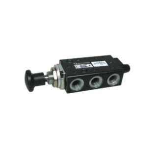 Norgren Pneumatic Manual Control Valve Knob Control Mechanism G 1/4 Port Size Zinc Alloy Body 10 bar Max Pressure X3066502