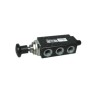 Norgren Pneumatic Manual Control Valve Knob Control Mechanism G 1/4 Port Size Zinc Alloy Body 10 bar Max Pressure X3066502