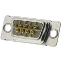 Provertha TMC 9 Way Straight 2.77 mm Pitch Panel Mount D-Sub Connector Female 004125