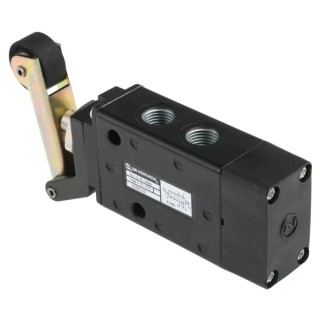Norgren Pneumatic Manual Control Valve Roller Mechanism G 1/4 Thread, 5/2 Valve Function, Zinc Alloy Body, 10 bar X3065102