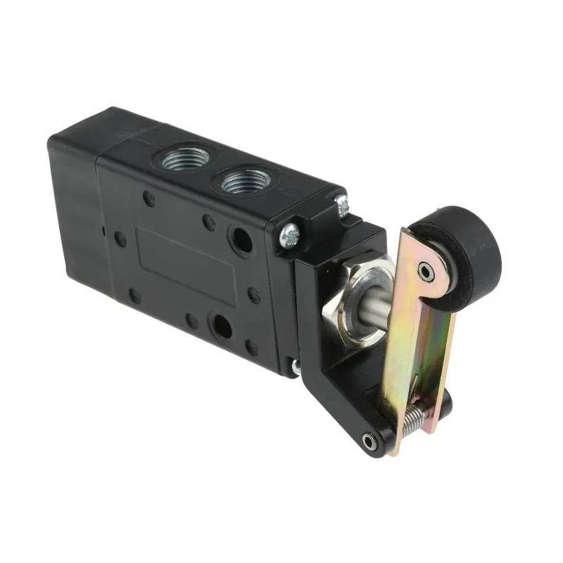 Norgren Pneumatic Manual Control Valve Roller Mechanism G 1/4 Thread, 5/2 Valve Function, Zinc Alloy Body, 10 bar X3065102