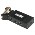 Norgren Pneumatic Manual Control Valve Roller Mechanism G 1/4 Thread, 5/2 Valve Function, Zinc Alloy Body, 10 bar X3065102