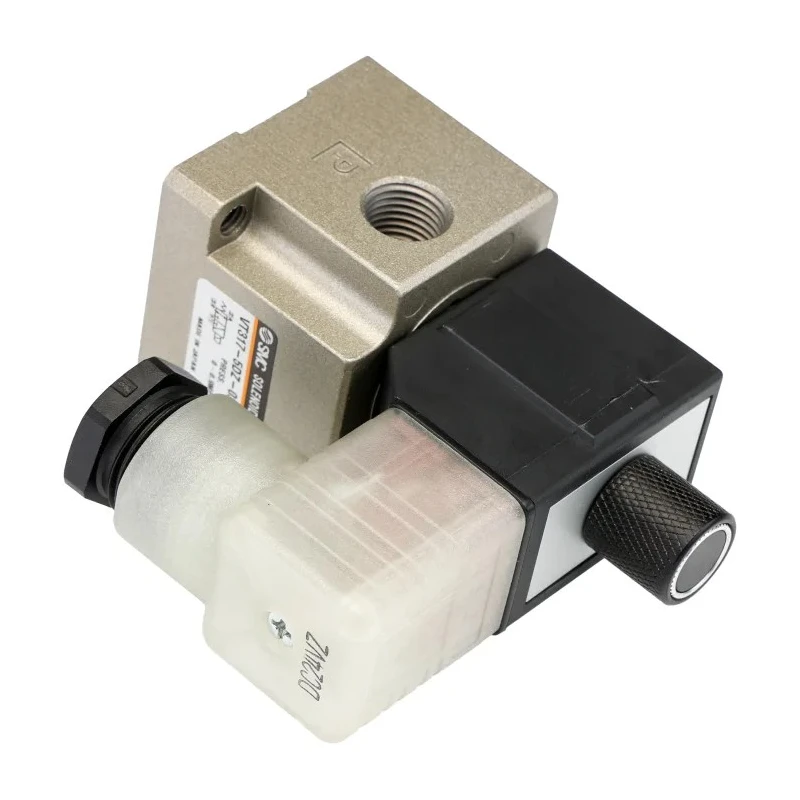 SMC Pneumatic Control Valve 3/2 NC Solenoid G VT317 Series 24V DC 6.3W Power 