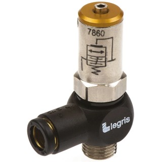 Legris Pneumatic Soft Start Valve 1/4 in Threaded 10 bar 8 mm 7860 08 13