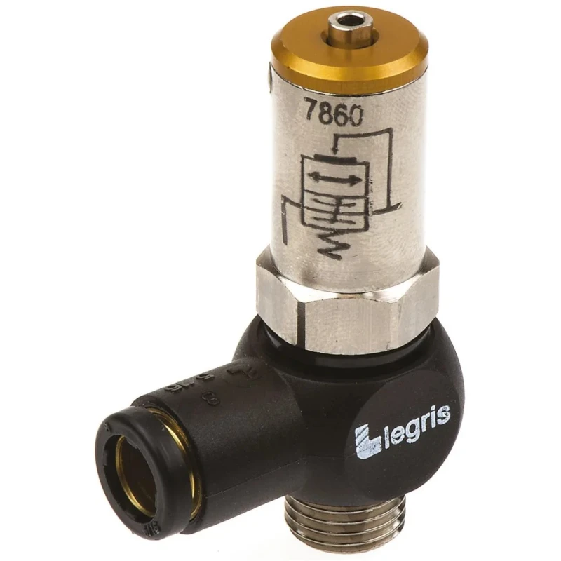 Legris Pneumatic Soft Start Valve 1/4 in Threaded 10 bar 8 mm 7860 08 13