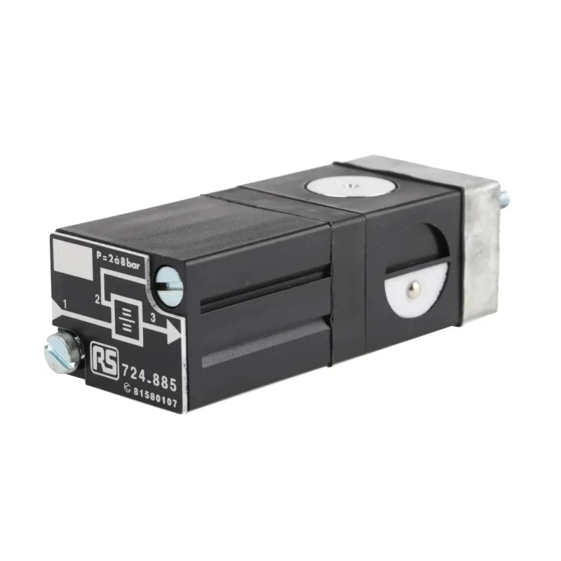Crouzet Pneumatic Relay 81 Series Pneumatic Manual Control Valve III B 2 Hand Control 8 bar 200NL/min 2.5mm Thread 81580101