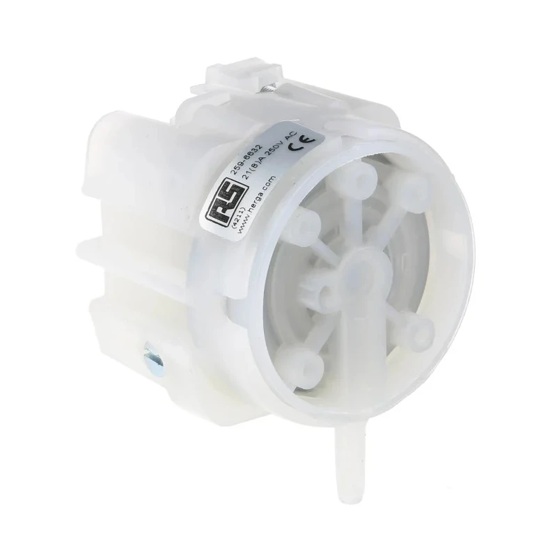 Herga Vacuum Pressure Sensor 250V 21A Nylon 12 Housing Neoprene Diaphragm Stainless Steel Spring 6721-0021