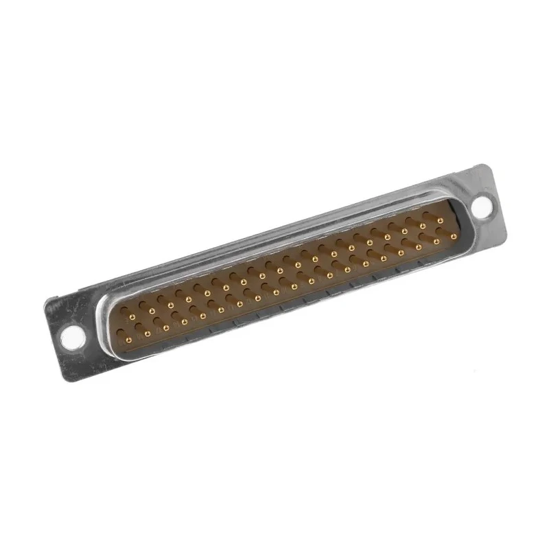 Provertha TMC 37 Way Straight Panel D-Sub Connector with 4-40 UNC Insert Male 1250V 7.5A 023130