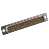 Provertha TMC 37 Way Straight Panel D-Sub Connector with 4-40 UNC Insert Male 1250V 7.5A 023130