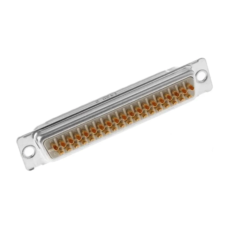 Provertha TMC 37 Way Straight Panel D-Sub Connector with 4-40 UNC Insert Male 1250V 7.5A 023130