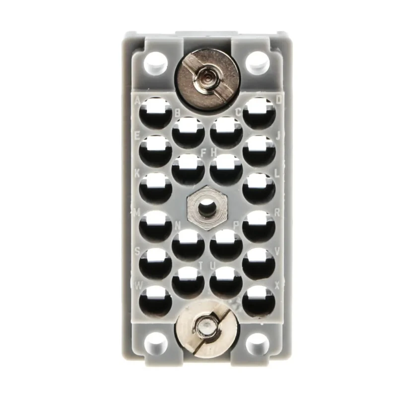 EDAC Heavy Duty Power Connector Straight Male 20 Way 8.5A Thermoplastic Housing 516-020-000-302