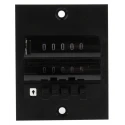 Hengstler Pneumatic Counter 497 Series 2 bar to 8 bar Pressure Range, 5-Digit Preset, Panel or Surface Mount 0 497 487