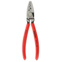 Knipex 1.5 mm Plastic Coated Crimp Tool for Bootlace Ferrule 180mm 97 71 180