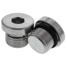 Parker Hydraulic Fitting Male 24°, Steel Stainless Steel, 0.38 in Hose ID VSTI3/8EDCF
