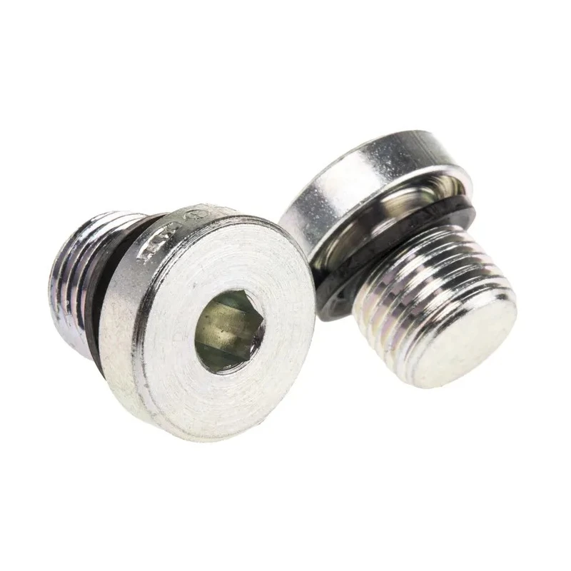 Parker Steel Zinc Plated Hydraulic Blanking Plug , Maximum Pressure 400 bar, Operating Temperature -30°C to 100°C VSTI1/4EDCF