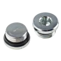 Parker Hydraulic Blanking Plug Male 24° Angle Steel Stainless Steel Brass Zinc Plated Chromium 1 in Hose ID VSTI1EDCF