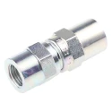 Parker Zinc Plated Steel Hydraulic Check Valve In Line Mount, BSP Thread 1/4 in, 1 Bar Cracking Pressure, Max Flow RHDI1/4CF