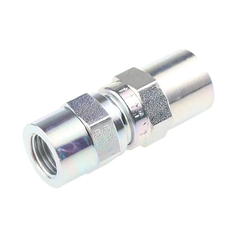 Parker Zinc Plated Steel Hydraulic Check Valve In Line Mount, BSP Thread 1/4 in, 1 Bar Cracking Pressure, Max Flow RHDI1/4CF