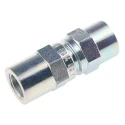 Parker Zinc Plated Steel Hydraulic Check Valve In Line Mount, BSP Thread 1/4 in, 1 Bar Cracking Pressure, Max Flow RHDI1/4CF