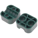 Parker Polypropylene Tube Clamp for 12 mm OD Tube, RAP3-112