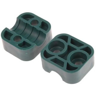 Parker Polypropylene Tube Clamp for 12 mm OD Tube, RAP3-112