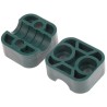 Parker Polypropylene Tube Clamp for 12 mm OD Tube, RAP3-112