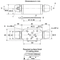 Bosch Rexroth Hydraulic Double Plate Mounting Check Valve, 80L/min, 315 bar, CETOP Mount Pattern, R900481624