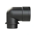 PMA Cable Conduit Fitting Black Polyamide 6 29 mm Nominal Size M32 Thread IP68 Rated BVWV-M329