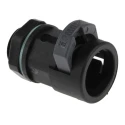 PMA Black Polyamide 6 Conduit Fitting 12 mm Nominal Size M16 Thread IP68 BVNV-M162