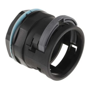 PMA Black Polyamide 6 Conduit Fitting, 48 mm Nominal Size, M50 Thread, IP68 Rating BVNV-M508