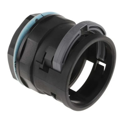 PMA Black Polyamide 6 Conduit Fitting, 48 mm Nominal Size, M50 Thread, IP68 Rating BVNV-M508