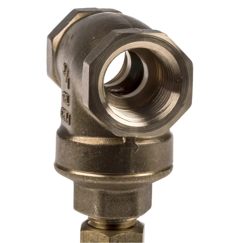 RS PRO Brass Gate Valve 1/2 in Female Inlet and Outlet Ports 20 bar Max Operating Pressure 85mm Handle Height 261-0299