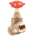RS PRO Brass Gate Valve 3/4 in Inlet and Outlet Female Ports, Maximum Operating Pressure 20 bar, Handle Height 95mm 261-0306